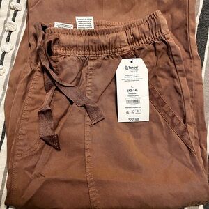 Time and Tru Brown Track Pants